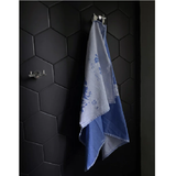 Tiny Island Hong Kong Tea Towel Blue