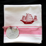 Hong Kong Icon Embroidery Napkins