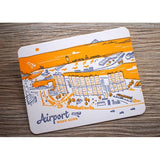 Letterpress Postcard Set - "Sunrise Sunset" Hong Kong