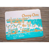 Letterpress Postcard Set - "Sunrise Sunset" Hong Kong