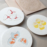 Letterpress Food Notecard - Dim Sum