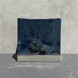 Concrete x Resin Art - "Reef" Cube