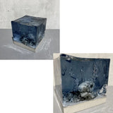 Concrete x Resin Art - "Reef" Cube