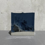 Concrete x Resin Art - "Reef" Cube