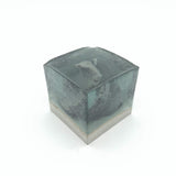 Concrete x Resin Art - "Reef" Cube