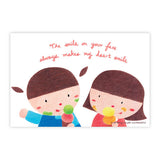 In My Heart Postcard