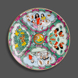 "Bitches" Canton Style Plate 「花生友」廣彩碟