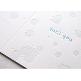 Letterpress Greeting Card - Impression