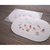 Letterpress Greeting Card - Serendipity