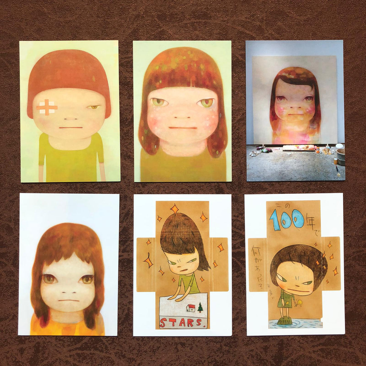 ⚫︎YOSHITOMO NARA post cards 希少⭐︎ Yoshitomo Nara Postcard Folio – LACMA Store