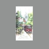 Greeting Card - Sketching in Hong Kong
