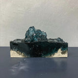Concrete x Resin Art  - "Dark Entanglement" Rectangle