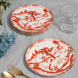 "Son of the rich" Red-Glazed Plate 「敗家仔」紅瓷碟