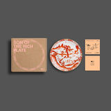 "Son of the rich" Red-Glazed Plate 「敗家仔」紅瓷碟