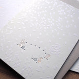 Letterpress Greeting Card - For Christmas 2