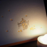 Letterpress Greeting Card - For Love 2
