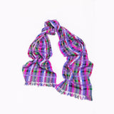 Handmade Bhutan Scarf - Punakha Purple