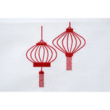 Tea Towels Icon Hong Kong - Red