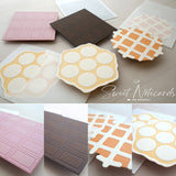 Letterpress Food Notecard - Sweet