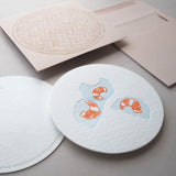 Letterpress Food Notecard - Dim Sum