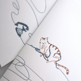 Letterpress Greeting Card - For Love 2
