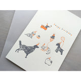Letterpress Greeting Card - For Birthday