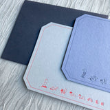 Letterpress Card Set - The Loops