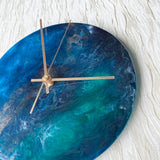 Resin Art Clock