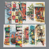 Greeting Card - Sketching in Hong Kong