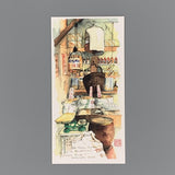 Greeting Card - Sketching in Hong Kong