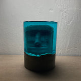 Concrete x Resin Art  - "Moai" Column
