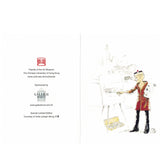 Note Card-Old Master Q assorted pattern