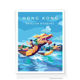 BMD CARD - HONG KONG THEMED