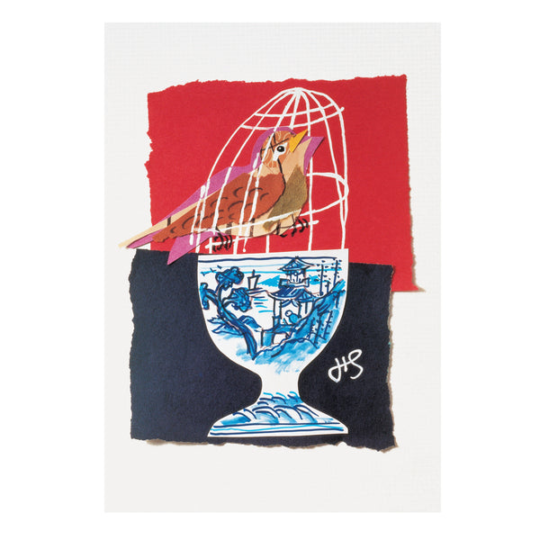 Egg Cage (A3 Size) - Hand Signed and Limited Edition