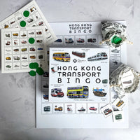 HONG KONG TRANSPORT BINGO BILINGUAL EDITION