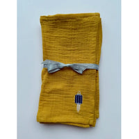 Muslin Cocktail napkins - Set of 4