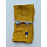 Muslin Cocktail napkins - Set of 4