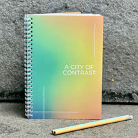 A City of Contrast Notebook & Pencil set