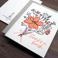 Letterpress Greeting Card - Impression