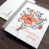Letterpress Greeting Card - Impression