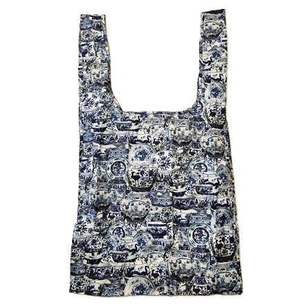 Shopping Bag - Ceramics Blue blue and white