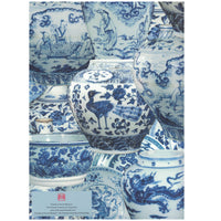 Wrapping Paper - Ceramics blue and white