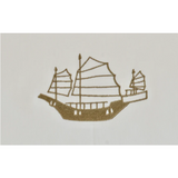 Tea Towels Icon Hong Kong - Golden