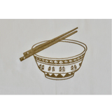 Tea Towels Icon Hong Kong - Golden