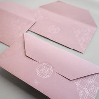 Double happiness envelope (set of 6) - pink