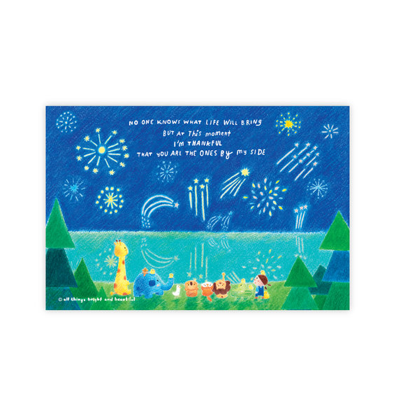 Fireworks Postcard (New)