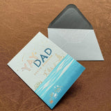 Letterpress Greeting Card  - Dad, you are awesome