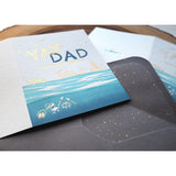Letterpress Greeting Card  - Dad, you are awesome