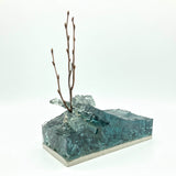 Concrete x Resin Art - "Standing Strong" With Branch (pickup at store only)