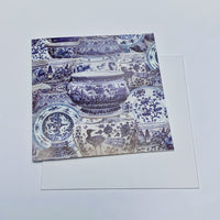 Greeting Card - Blue and White Ceramics